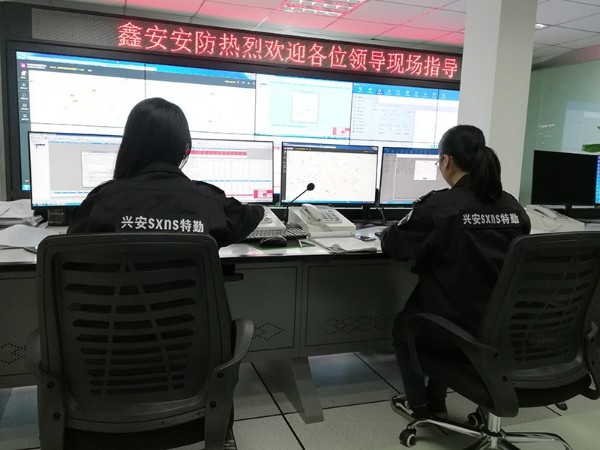 陜西鑫安安防視頻監控室/機房