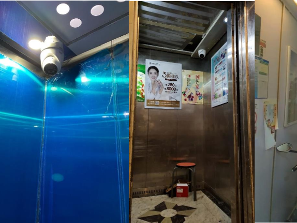 電梯安裝監控攝像頭